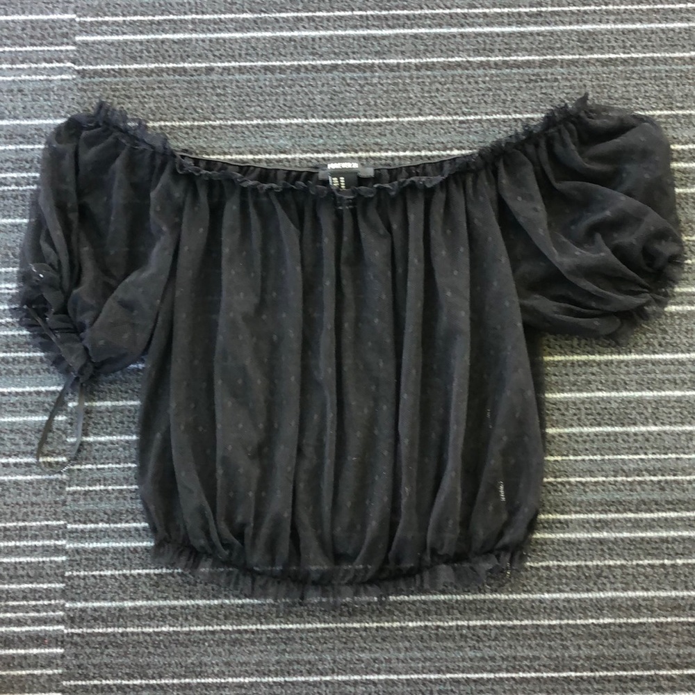 Mesh blouse